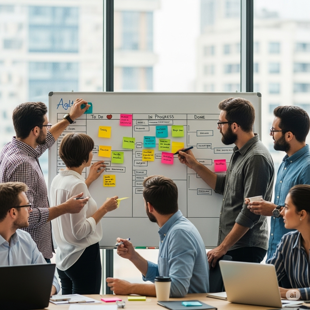 Agile Methodology Scrum Team